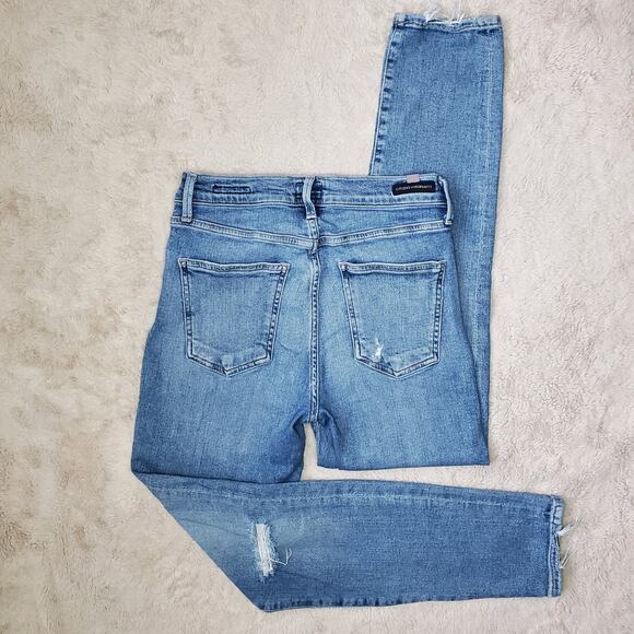 Citizens of Humanity Rocket Crop Skinny Jeans 27 / 4 - Picture 9 of 10